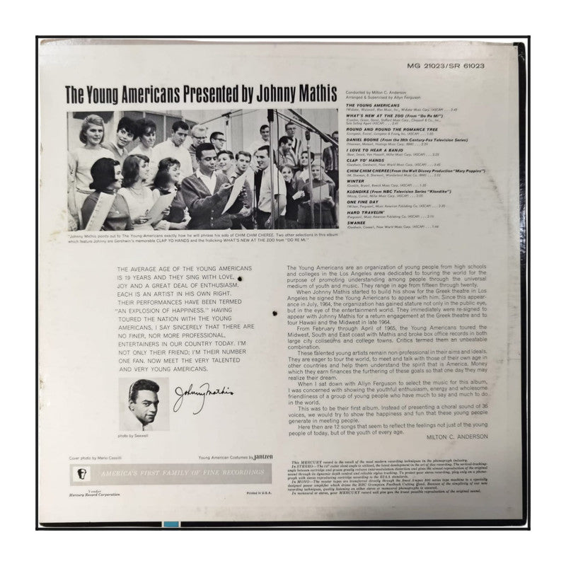 The Young Americans Presented By Johnny Mathis