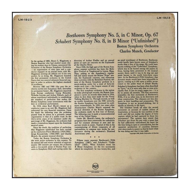 5Th Symphony: Unfinished Symphony