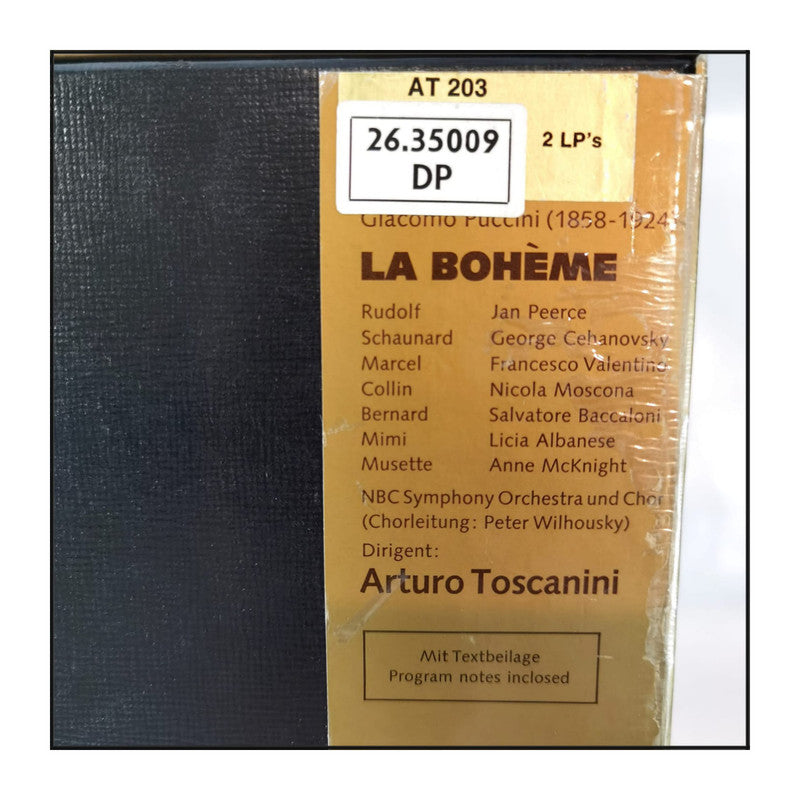 Giacomo Puccini: La Bohème - Toscanini