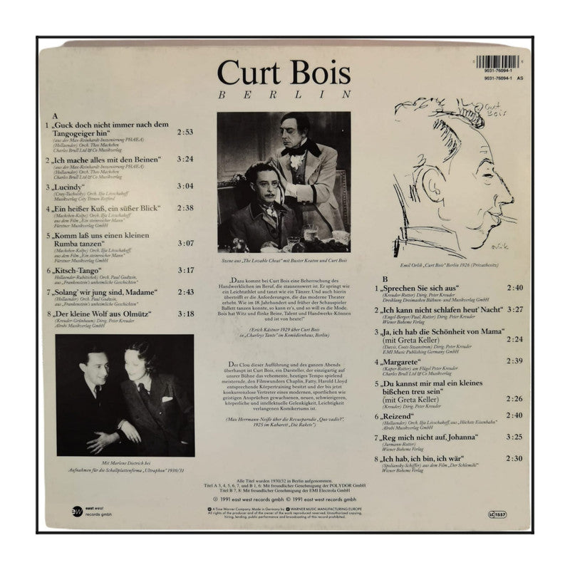 Curt Bois: Berlin 90317609416