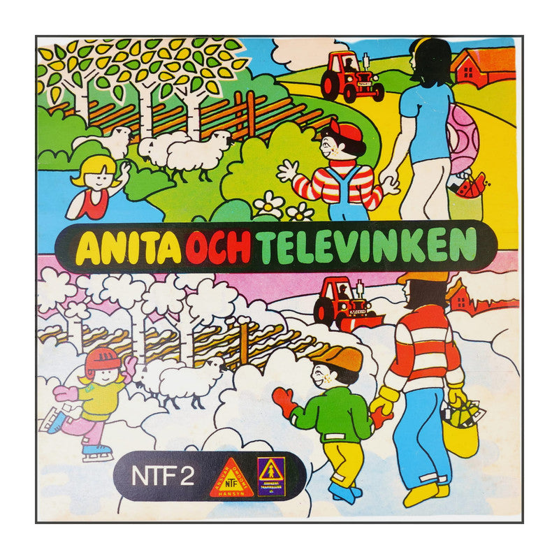 Anita & Televinken: Televinken I Barnens Trafikklubb Cover 2