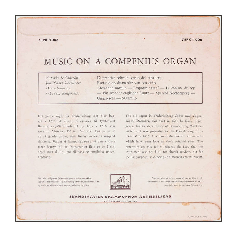 Compenius Organ: His Master’S Voice