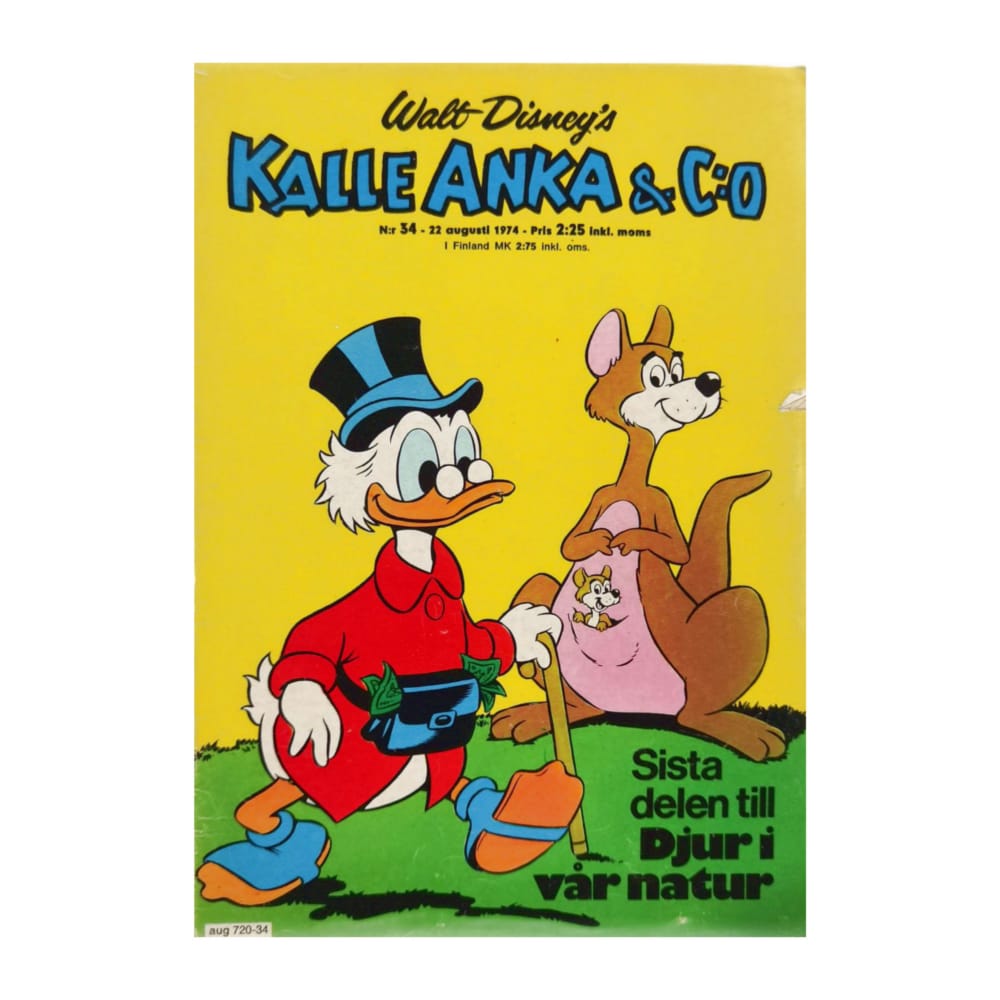 Kalle Anka & Co 1974 Nr 34