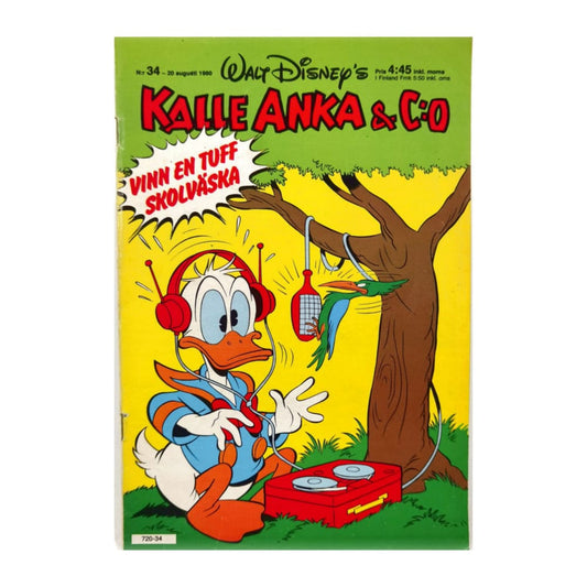 Kalle Anka & Co 1980 Nr 34