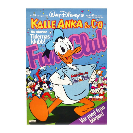Kalle Anka & Co 1980 Nr 35