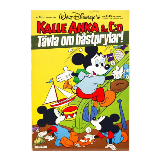 Kalle Anka & Co 1980 Nr 40
