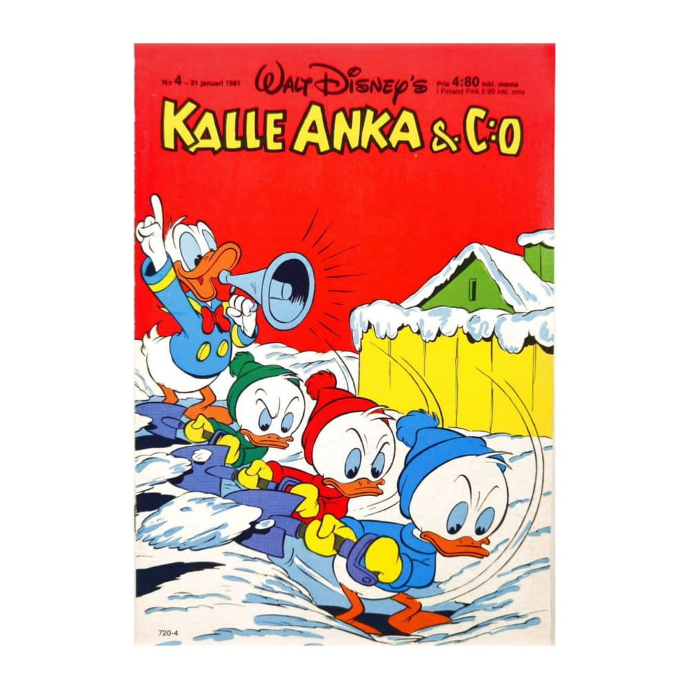 Kalle Anka & Co 1981 Nr 4