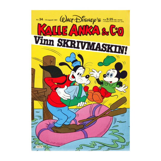 Kalle Anka & Co 1981 Nr 34