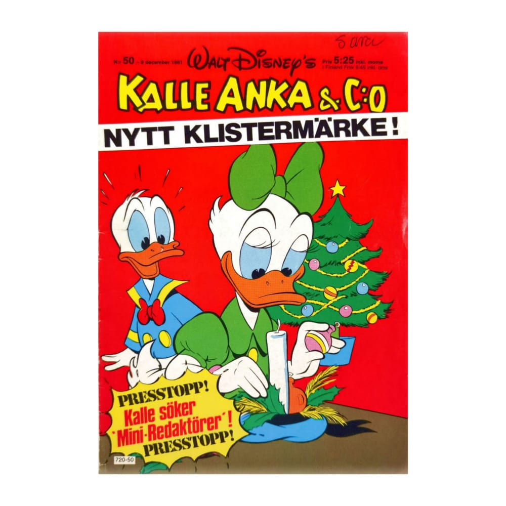 Kalle Anka & Co 1981 Nr 50