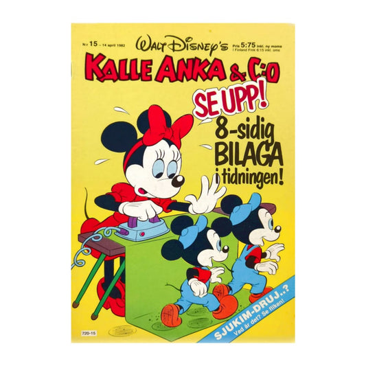 Kalle Anka & Co 1982 Nr 15