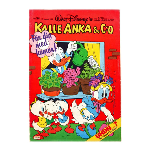 Kalle Anka & Co 1982 Nr 34