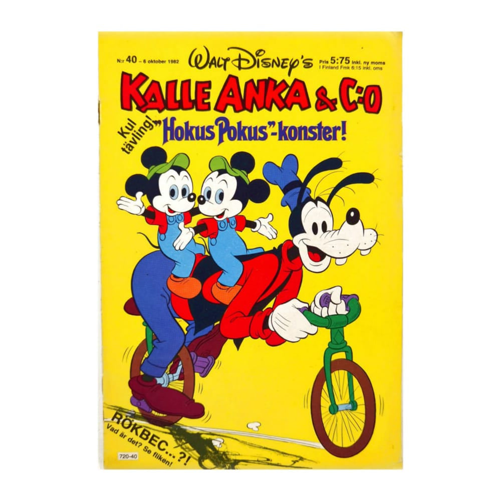 Kalle Anka & Co 1982 Nr 40