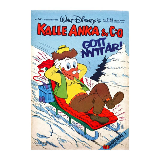 Kalle Anka & Co 1982 Nr 52