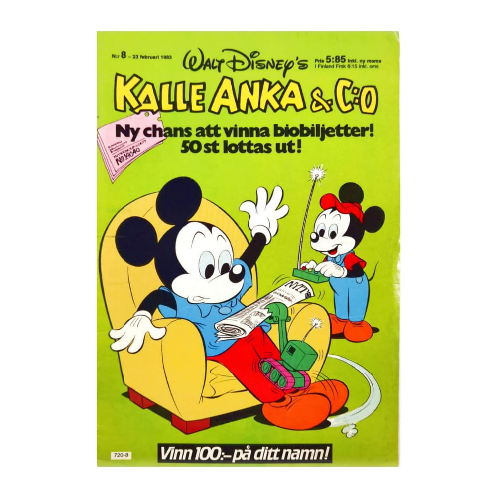 Kalle Anka & Co 1983 Nr 8
