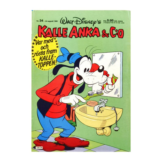 Kalle Anka & Co 1983 Nr 34