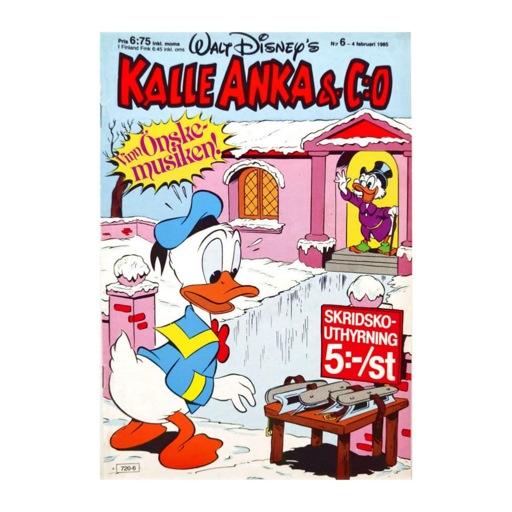 Kalle Anka & Co 1985 Nr 6