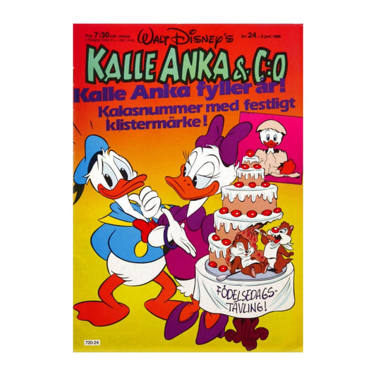 Kalle Anka & Co 1986 Nr 24