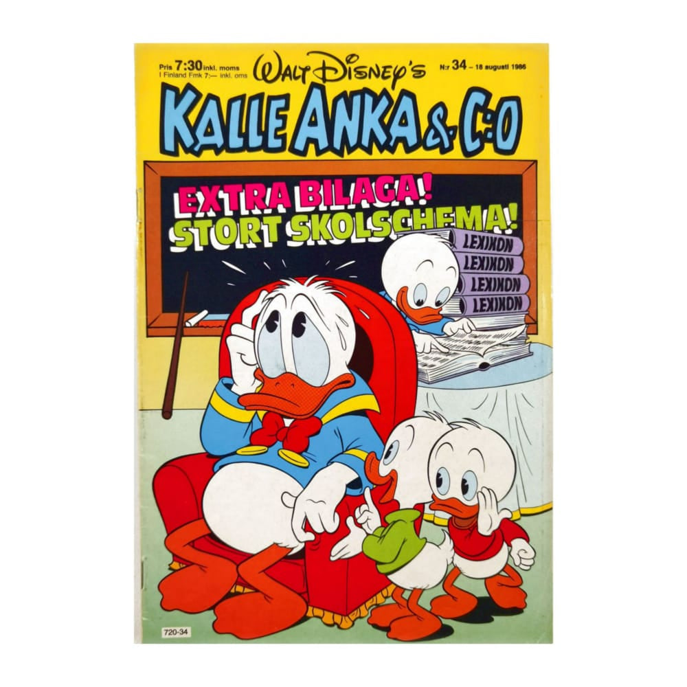Kalle Anka & Co 1986 Nr 34