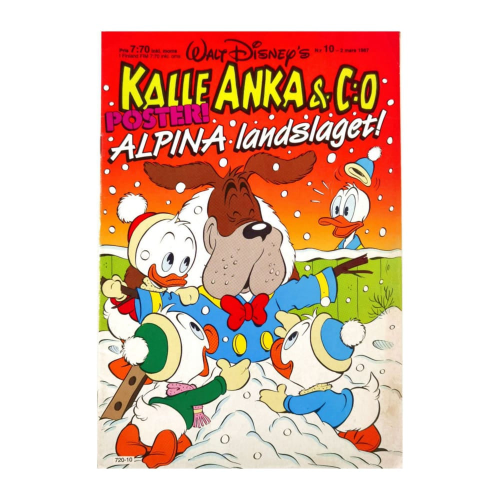Kalle Anka & Co 1987 Nr 10