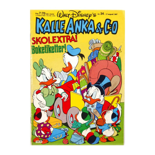 Kalle Anka & Co 1987 Nr 34