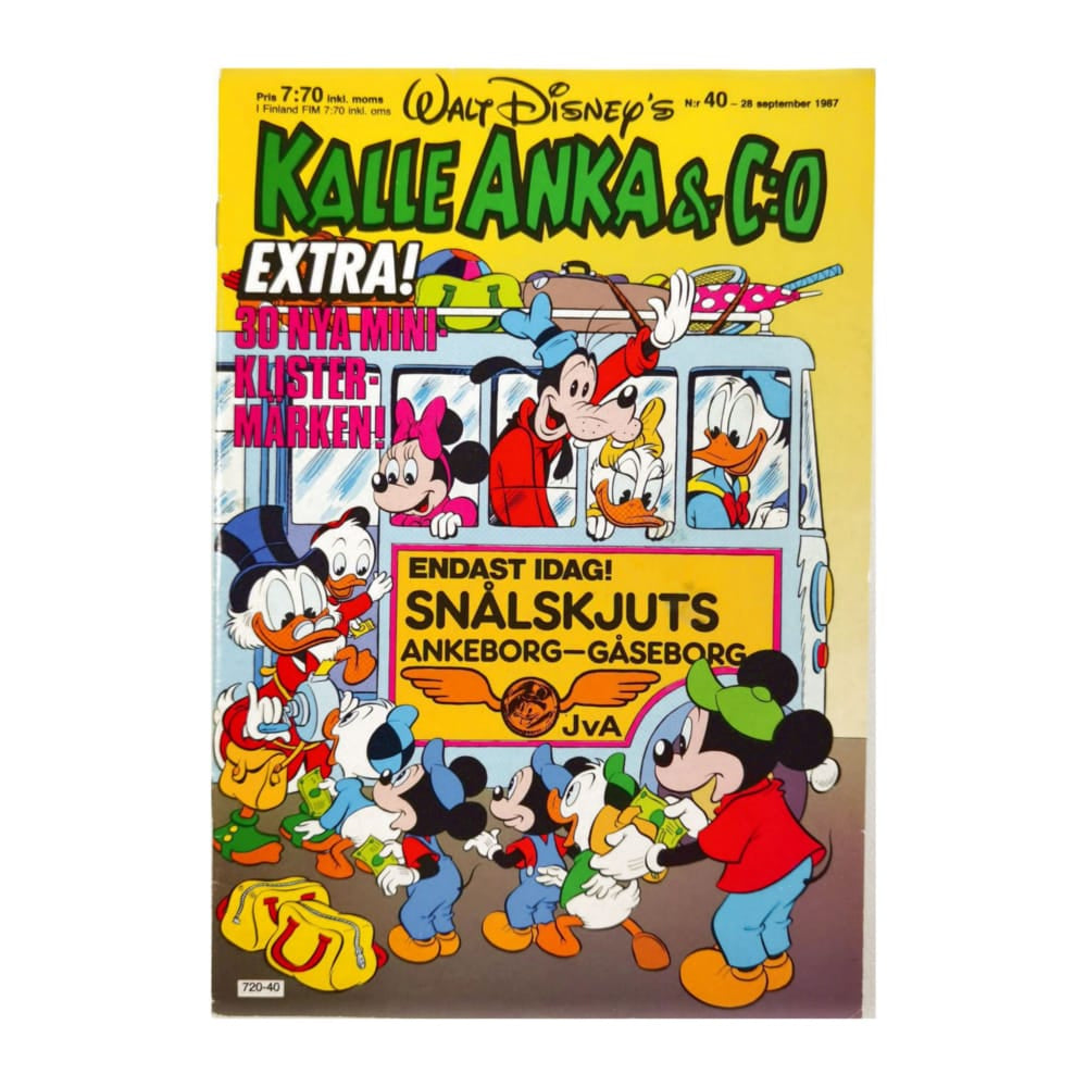 Kalle Anka & Co 1987 Nr 40