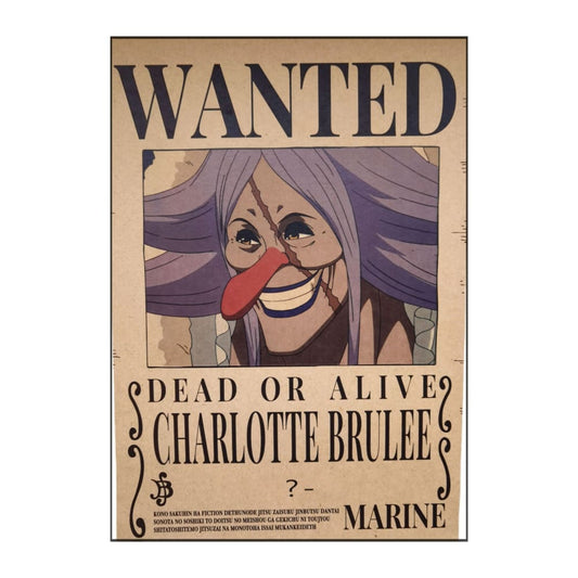 One Piece: Wanted Poster Charlotte Brulee ? (420Mm X 285Mm)