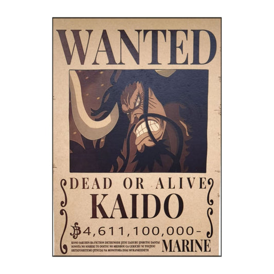 One Piece: Wanted Poster Kaido 4611100000 (420Mm X 285Mm)
