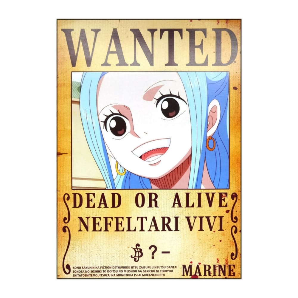 One Piece: Wanted Poster Nefeltari Vivi ? (420Mm X 285Mm)