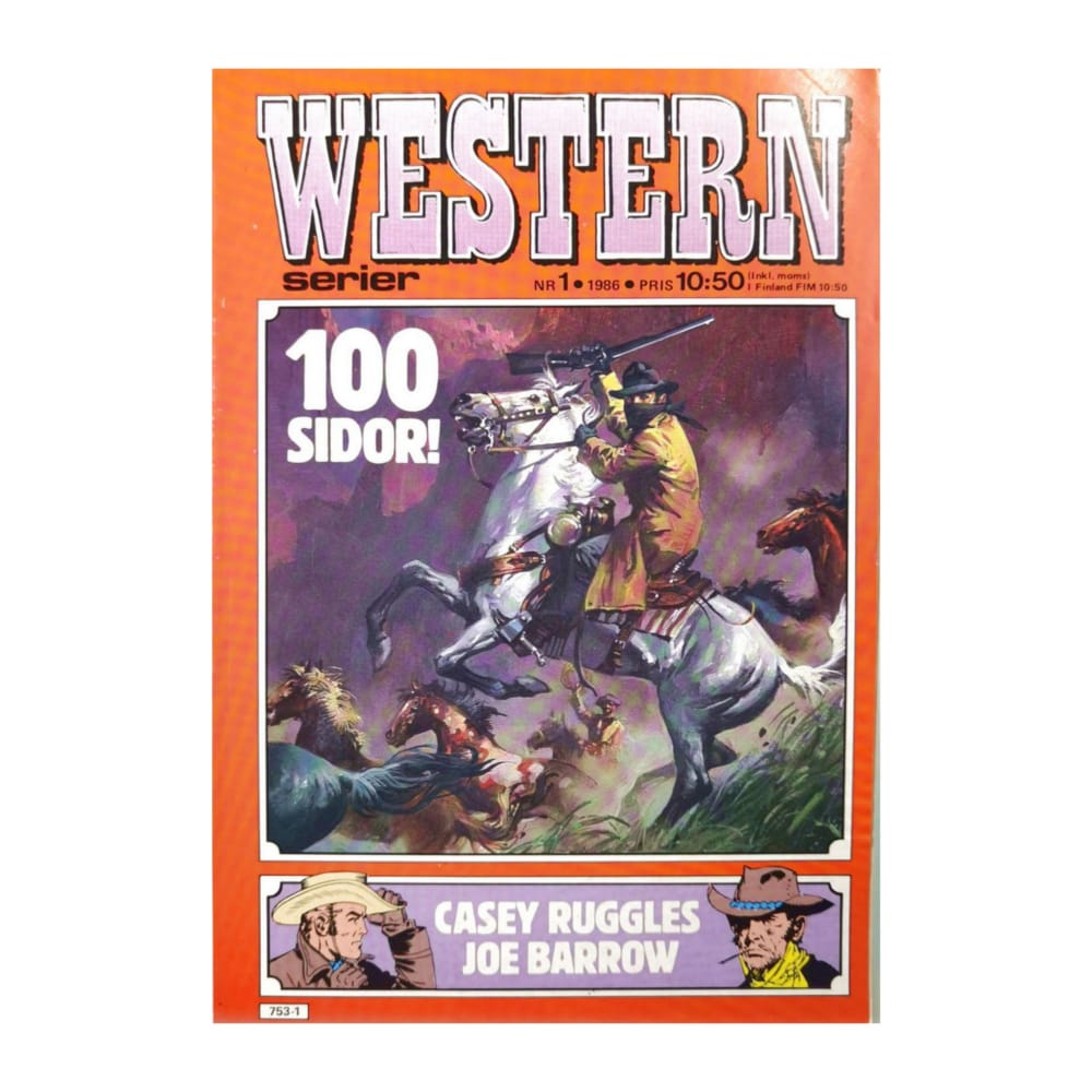 Western-Serier 1986 Nr 1