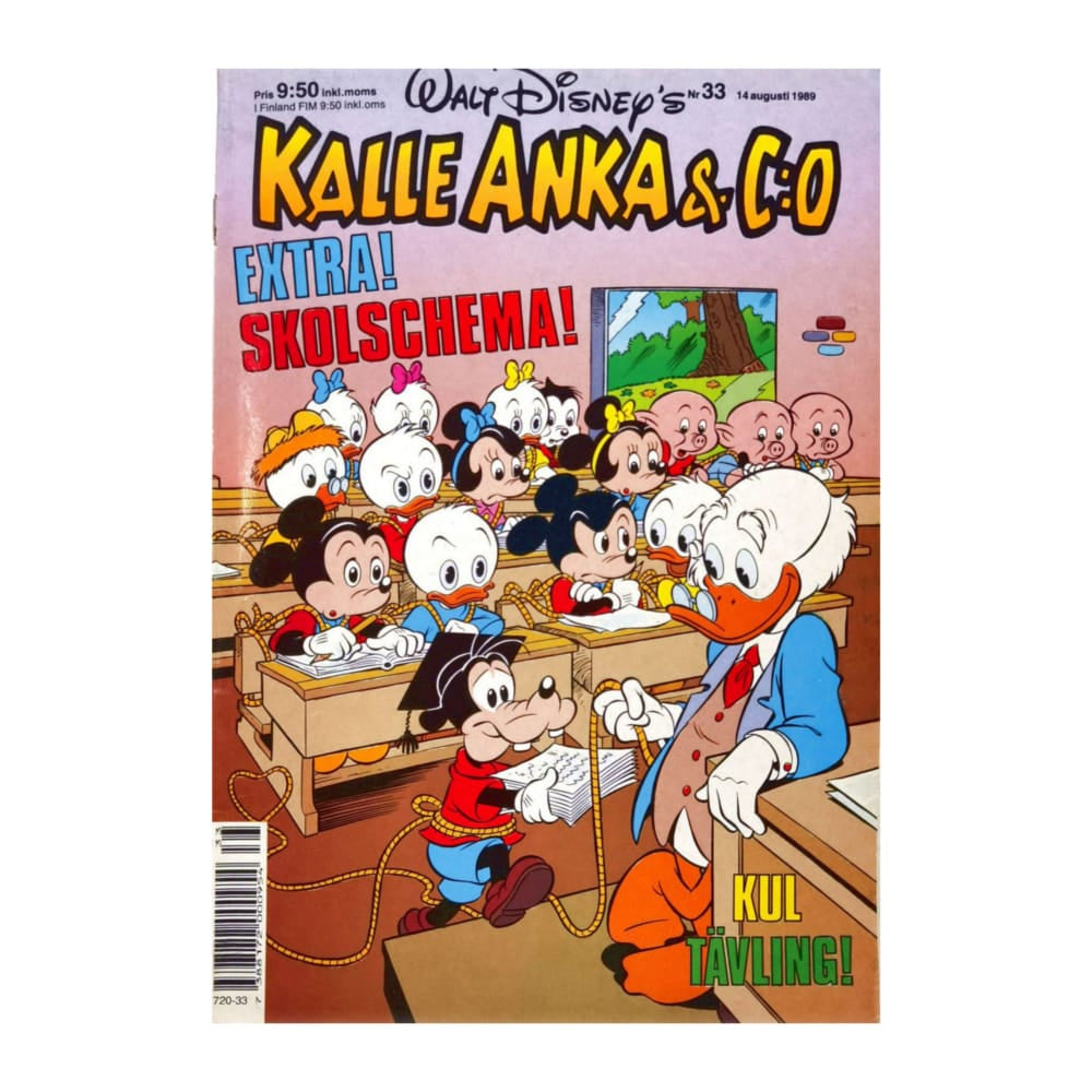 Kalle Anka & Co 1989 Nr 33