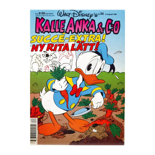 Kalle Anka & Co 1989 Nr 34