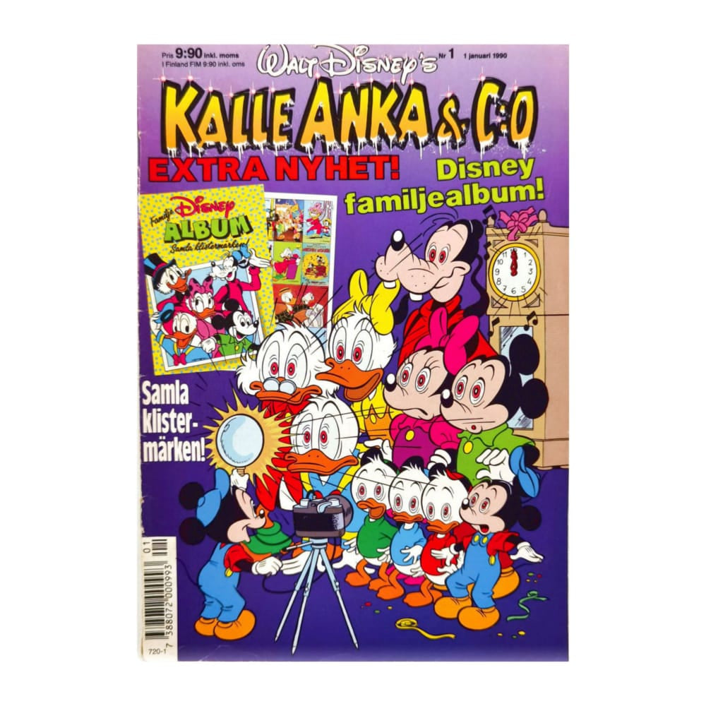 Kalle Anka & Co 1990 Nr 1
