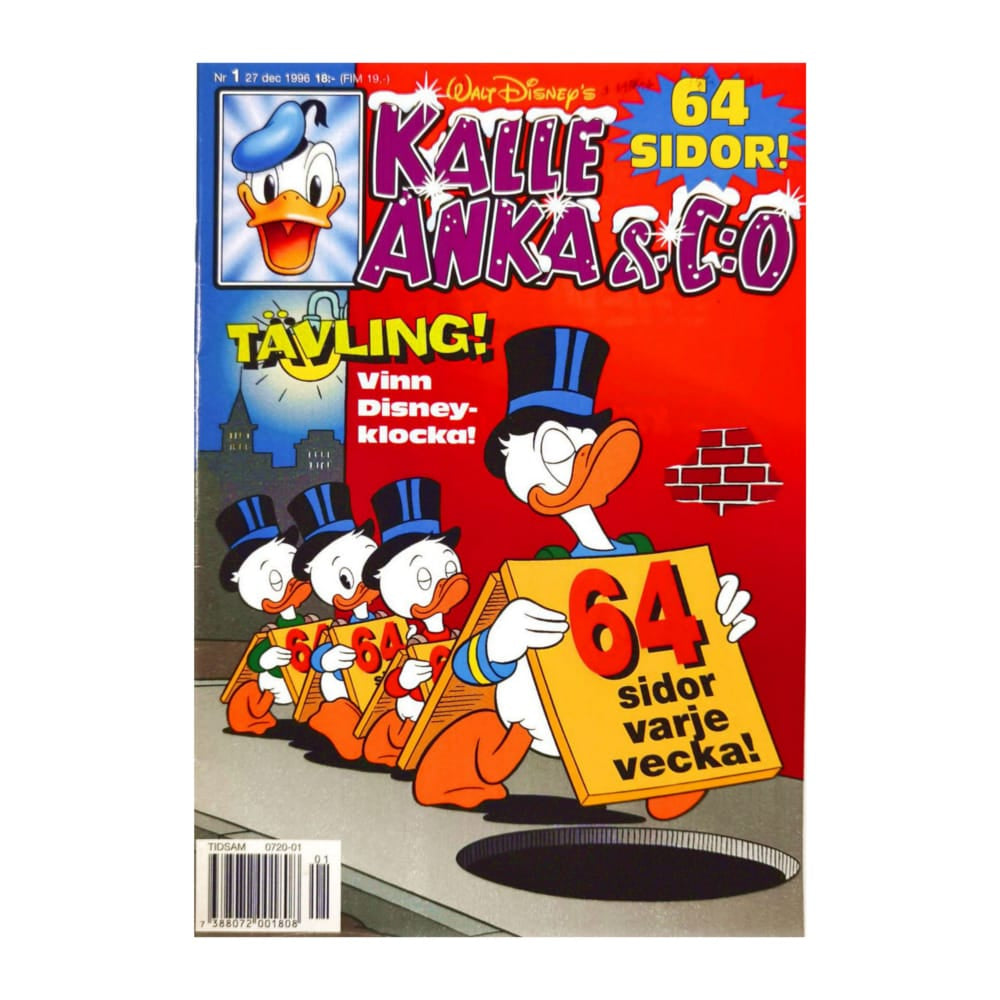 Kalle Anka & Co 1996 Nr 1