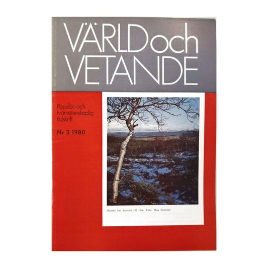Värld Och Vetande 1980 Nr 3