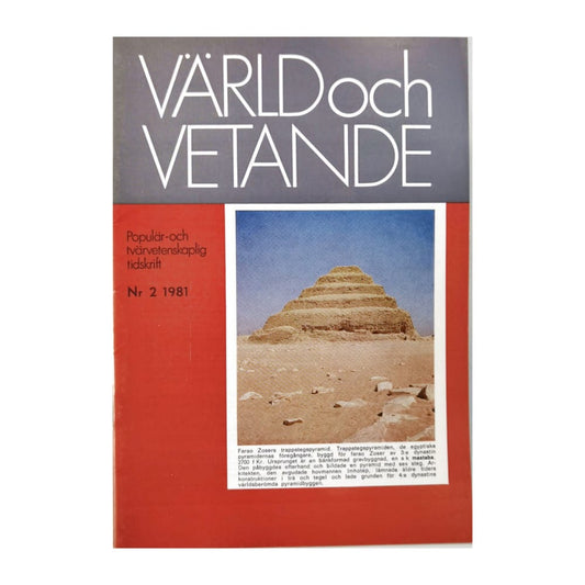 Värld Och Vetande 1981 Nr 2