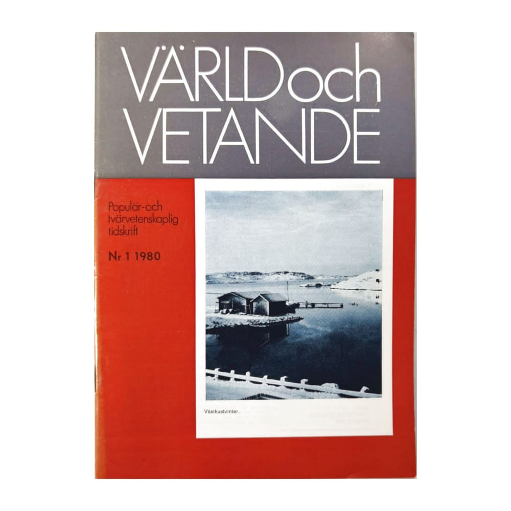 Värld Och Vetande 1980 Nr 1