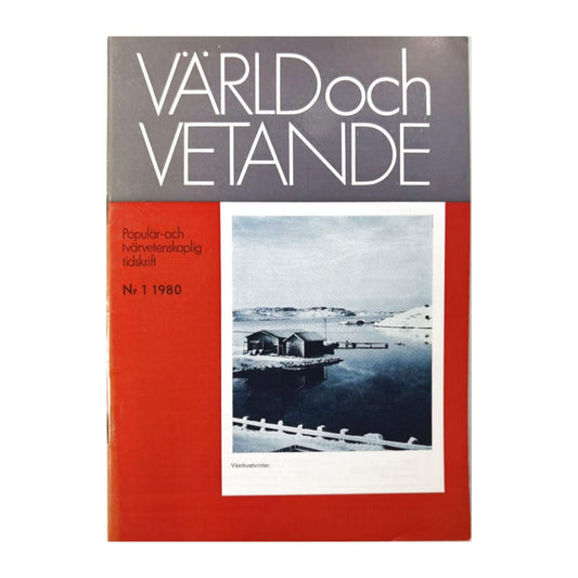 Värld Och Vetande 1980 Nr 1