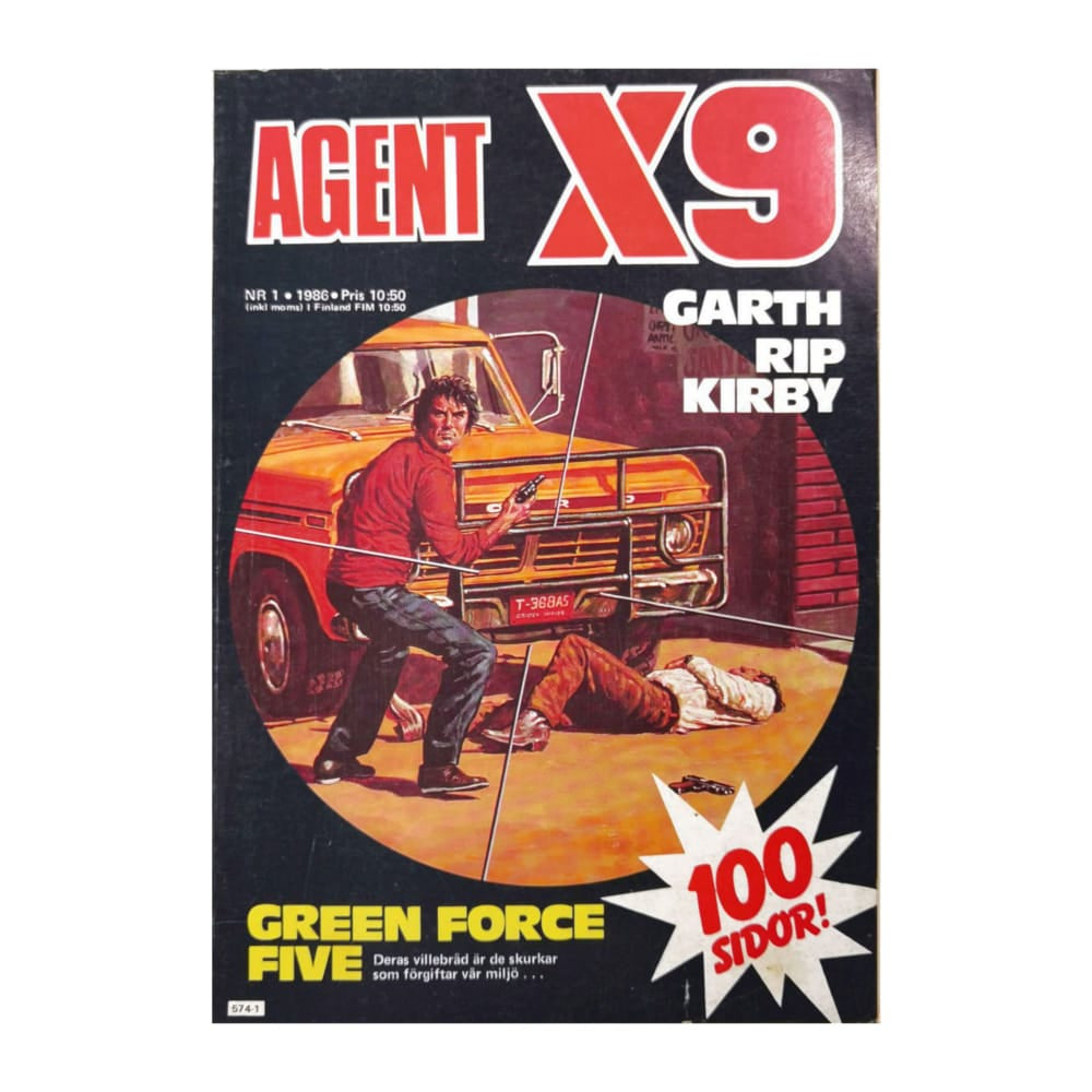 Agent X9 1986 Nr 1