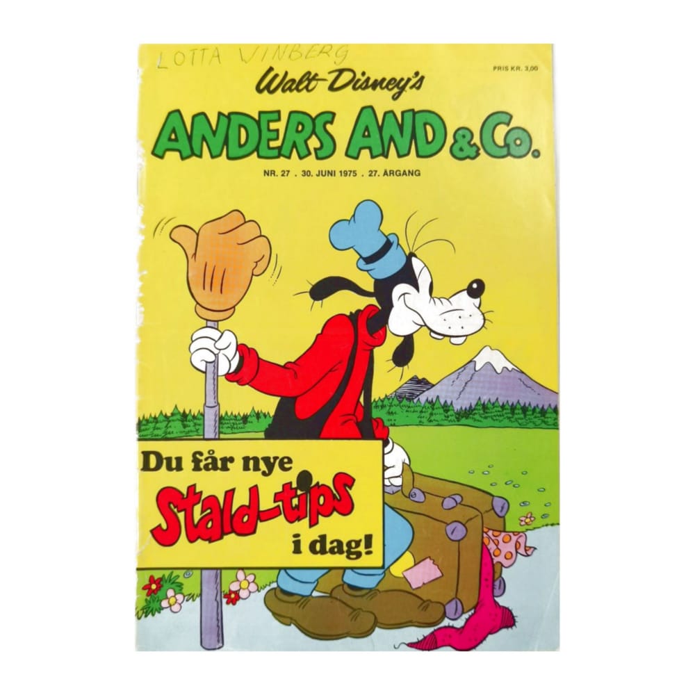 Anders And & Co 1975 Nr 27