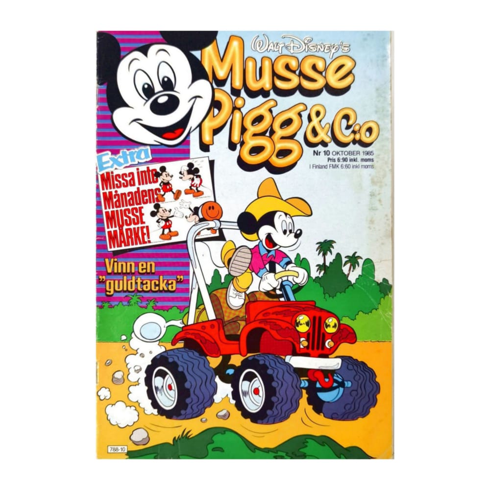 Musse Pigg & Co 1985 Nr 10