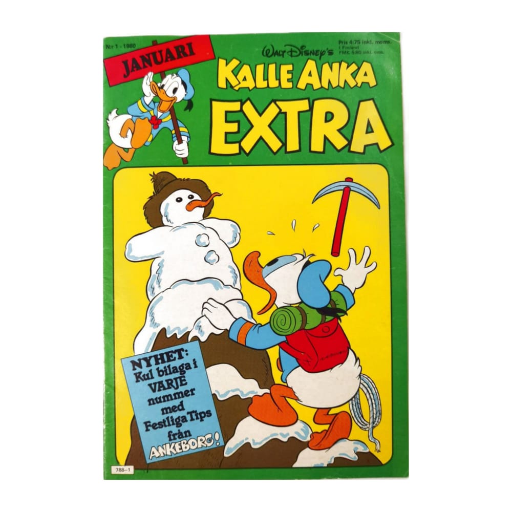 Kalle Anka Extra 1980 Nr 1