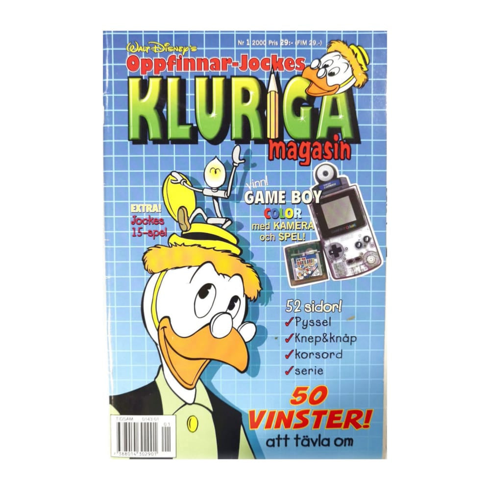 Oppfinnar-Jockes Kluriga Magasin 2000 Nr 1