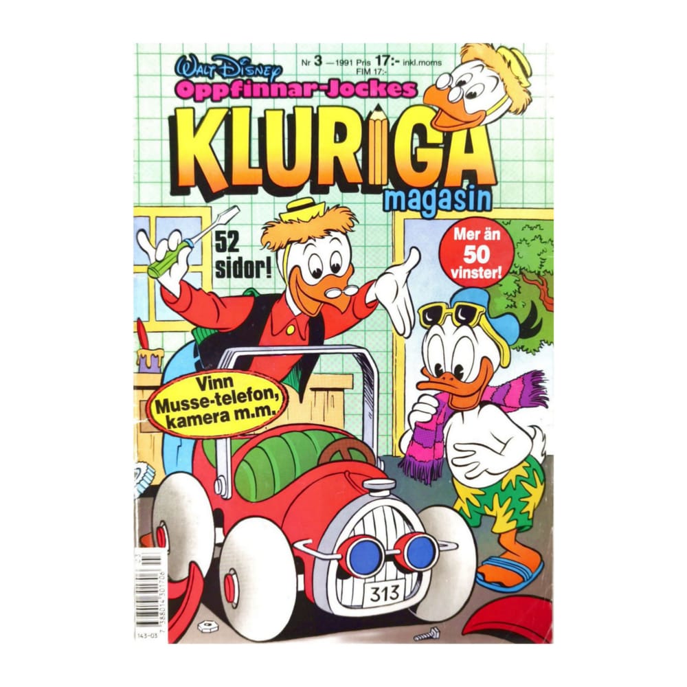 Oppfinnar-Jockes Kluriga Magasin 1991 Nr 3