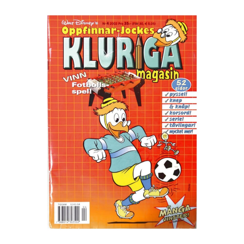 Oppfinnar-Jockes Kluriga Magasin 2002 Nr 4