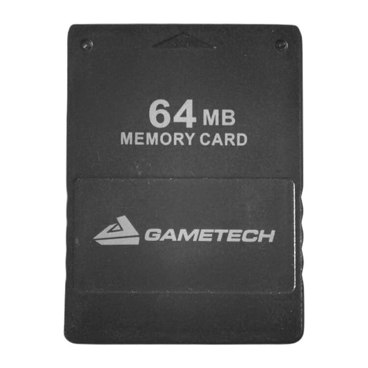 Playstation 2: Memory Card (64Mb) Ps2 Gameteck