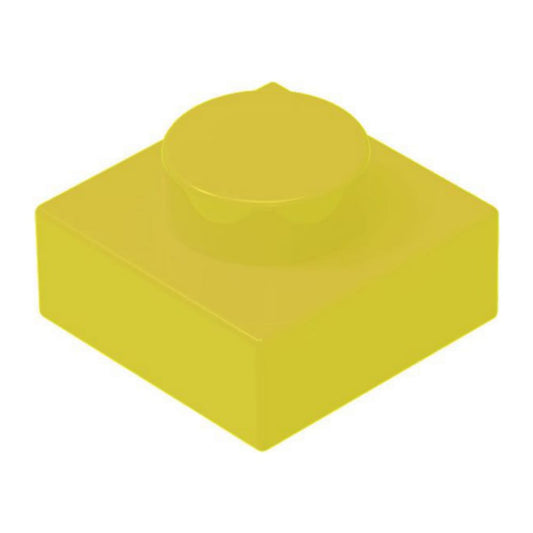 Building Blocks Brick (Yellow) (100Pcs)
