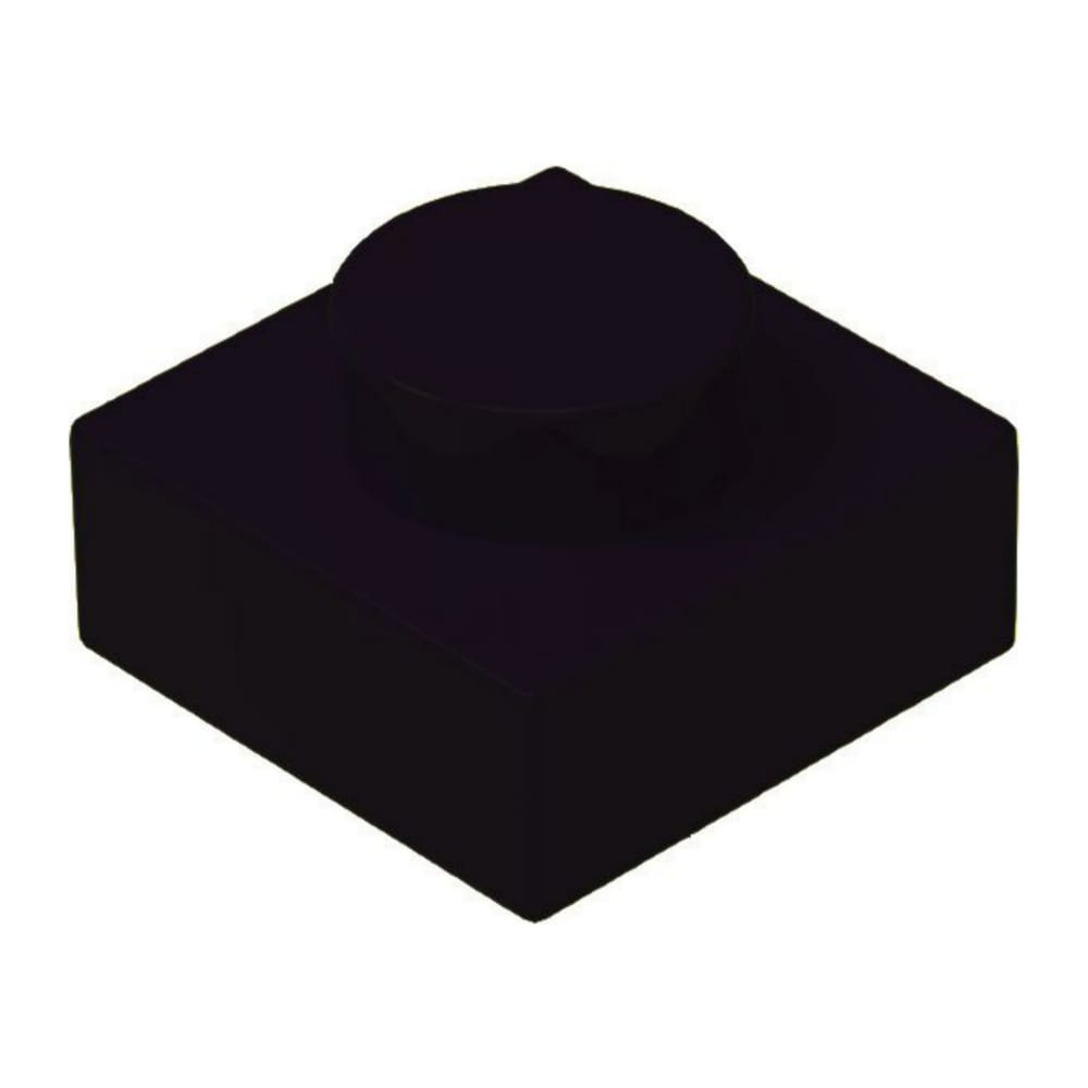 Building Blocks Brick (Black) (100Pcs)