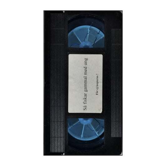 Så Fiskar Gammal Med Ung