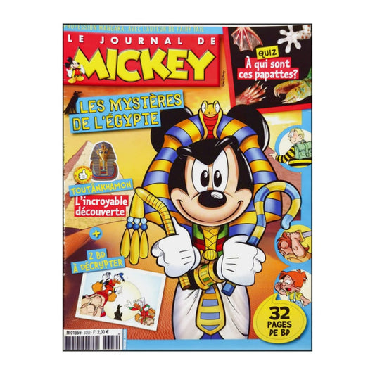 Le Journal De Mickey - Les Mystères De L'Égypte