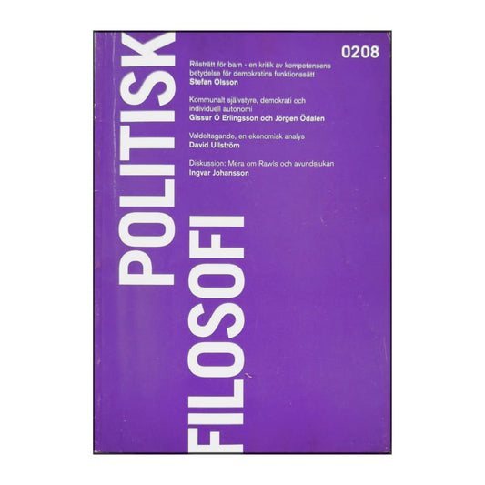 Politisk Filosofi 0208